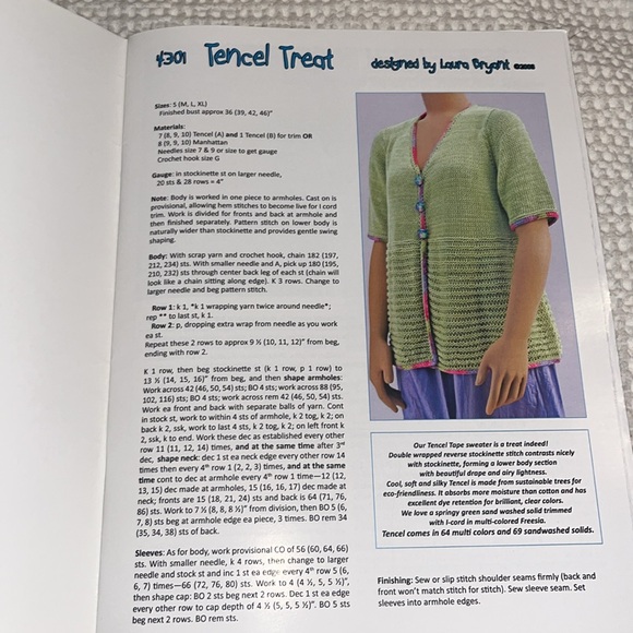 Prism Book 43 Spirited Spring Knit Patterns How To Make Booklet 25 Pages - Picture 2 of 6